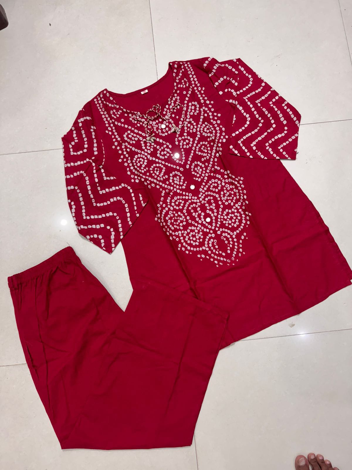 Bandhani Co-ord Set