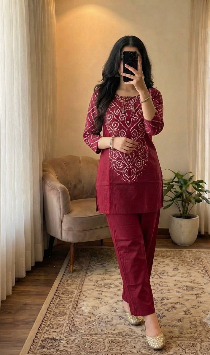 Bandhani Co-ord Set