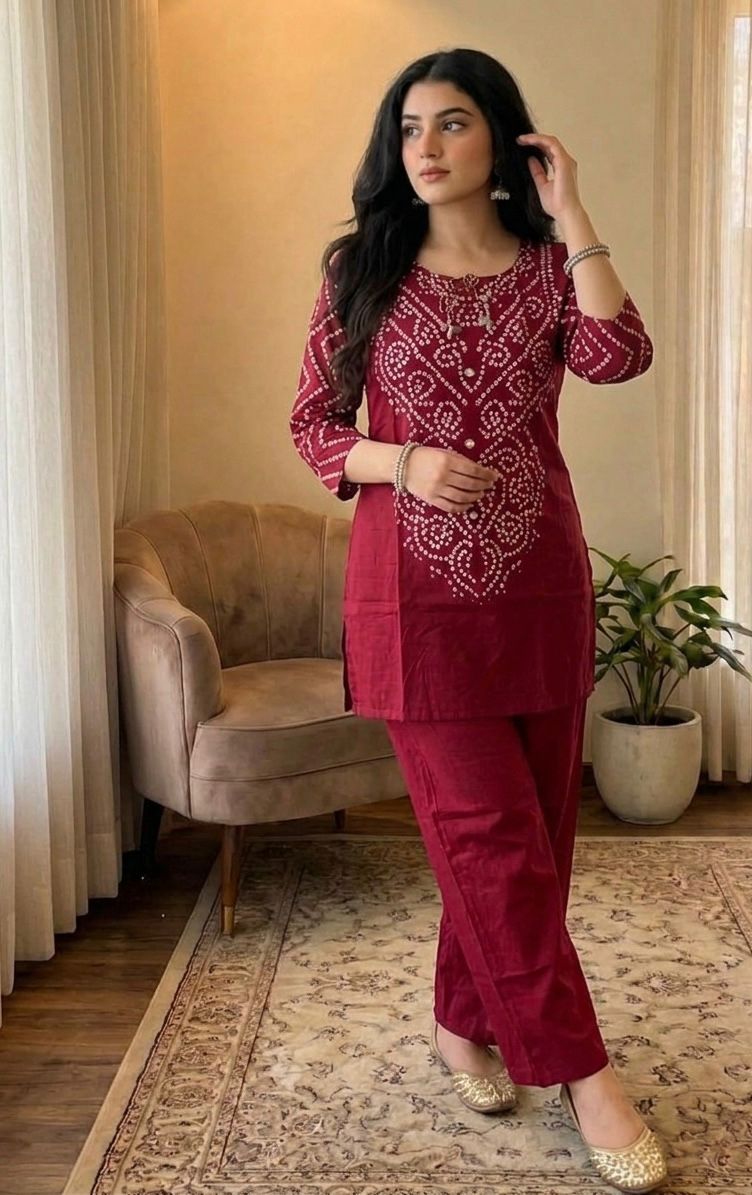 Bandhani Co-ord Set