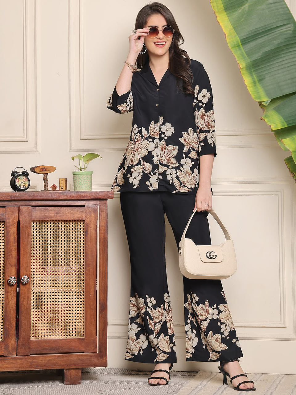 Collar  Co-Ord set 