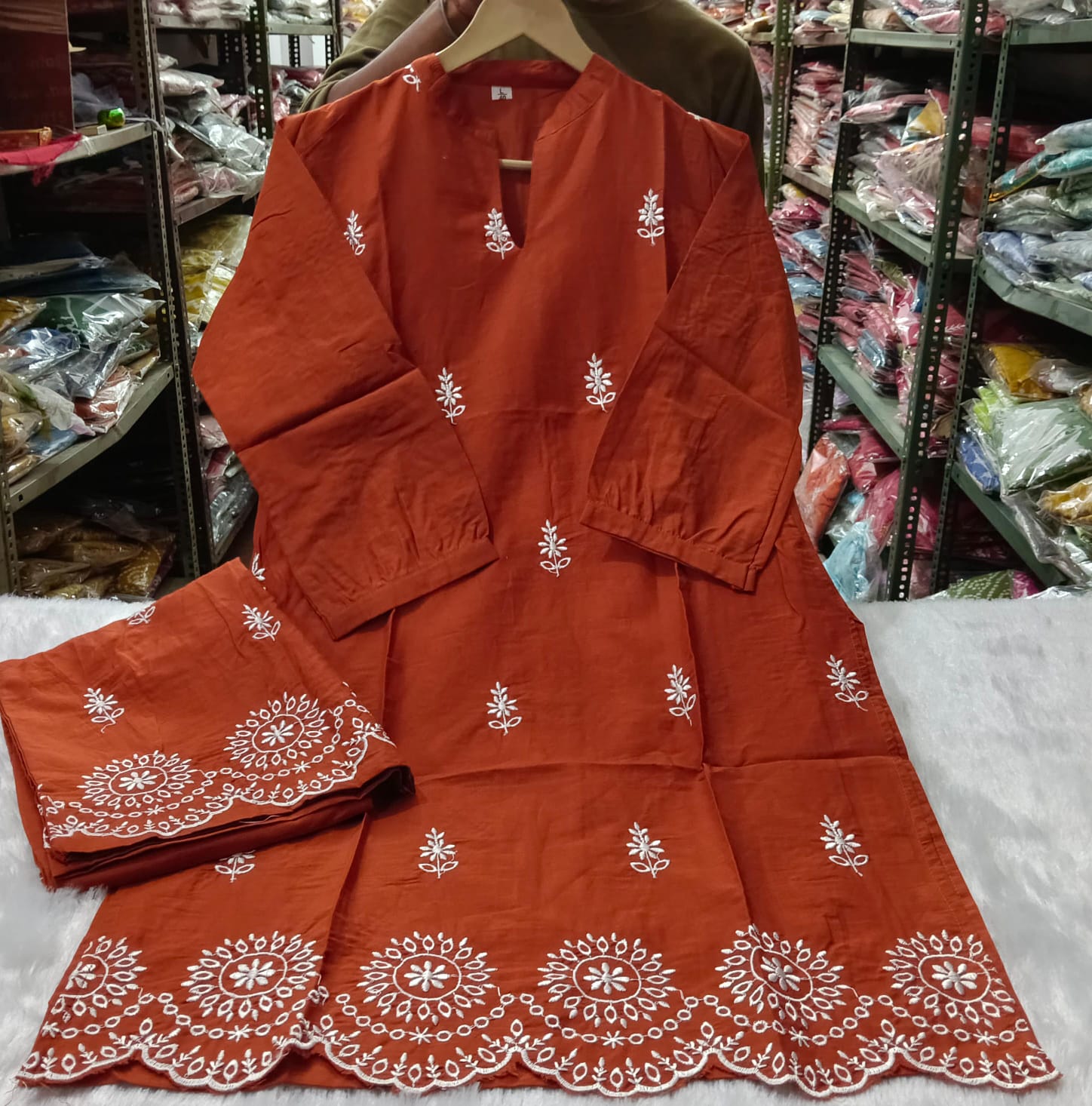 Embroidery Co-ord Set