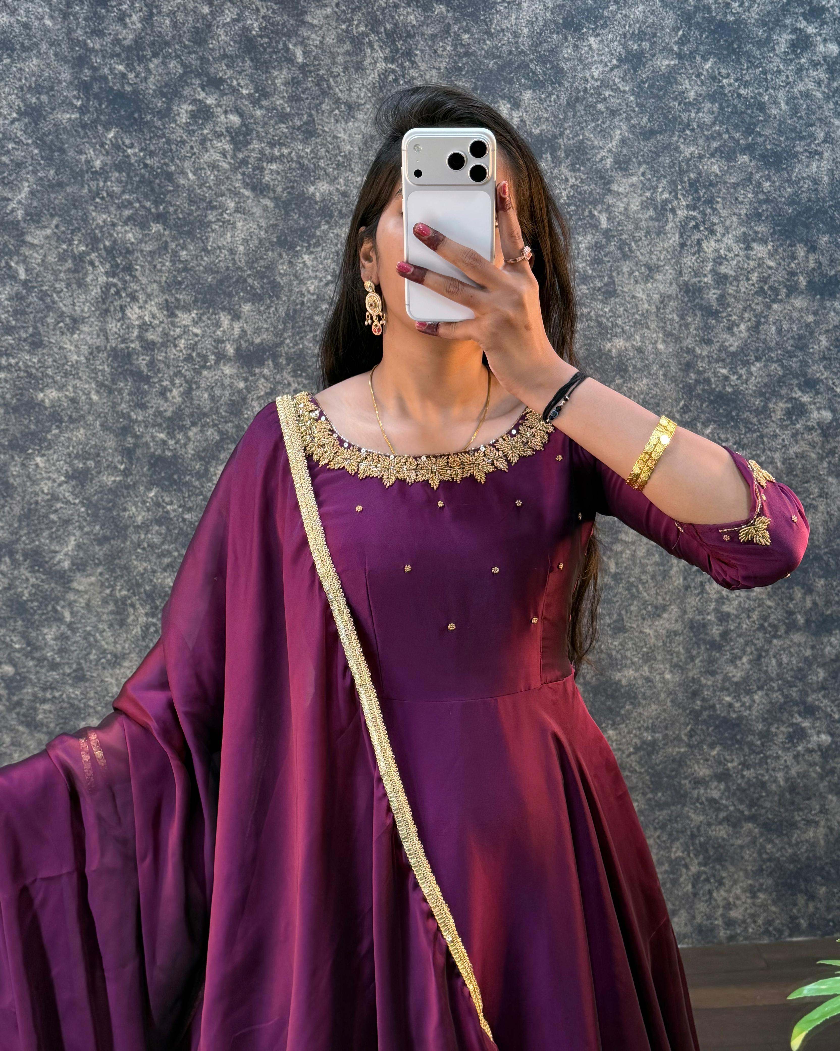 Premium Handwork Gown