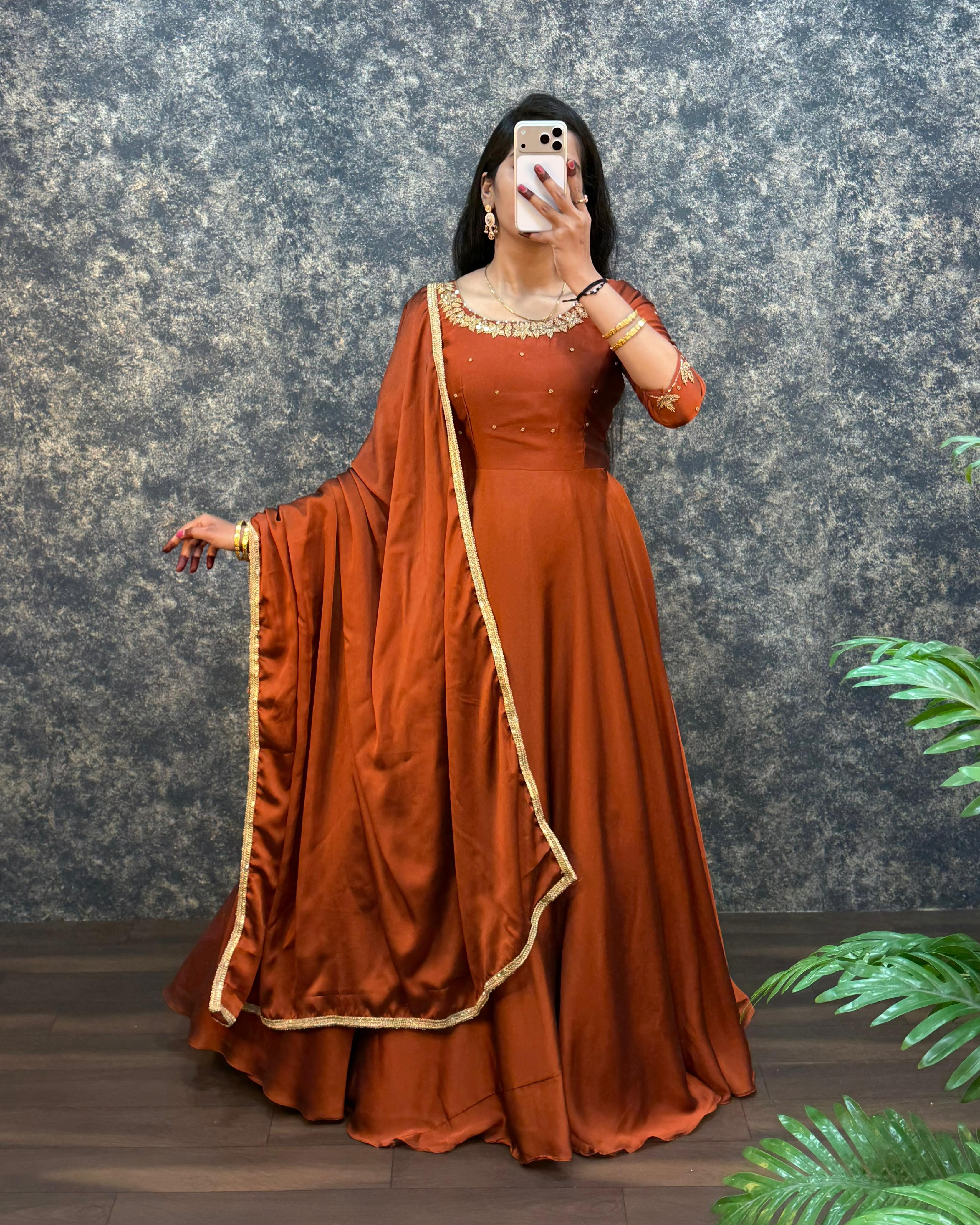 Premium Handwork Gown