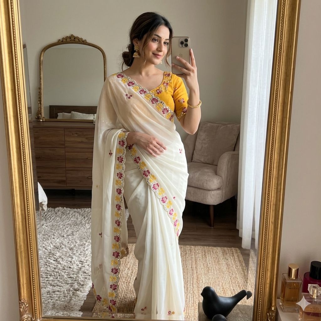 Rangoli Silk Saree