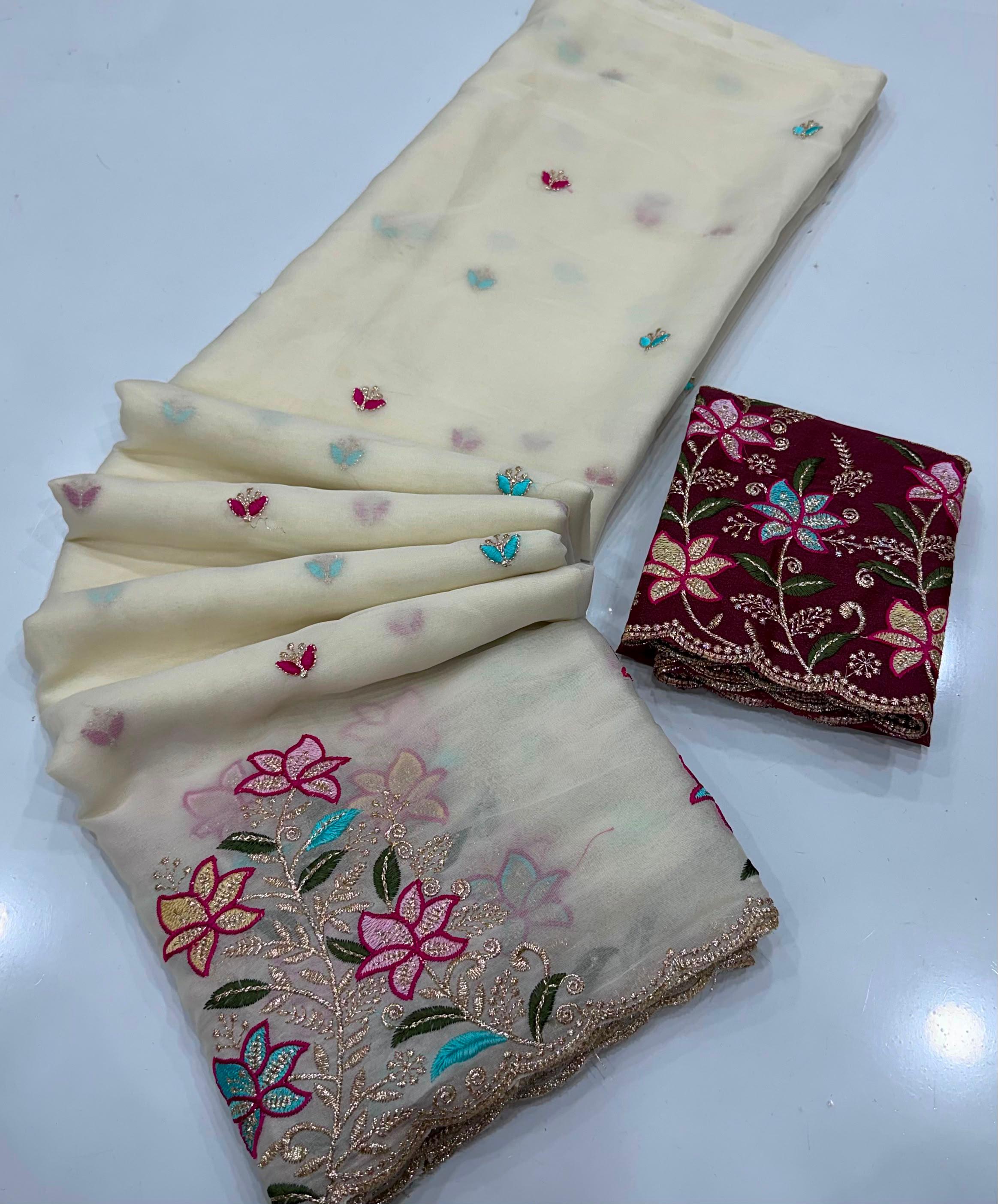 Georgette silk