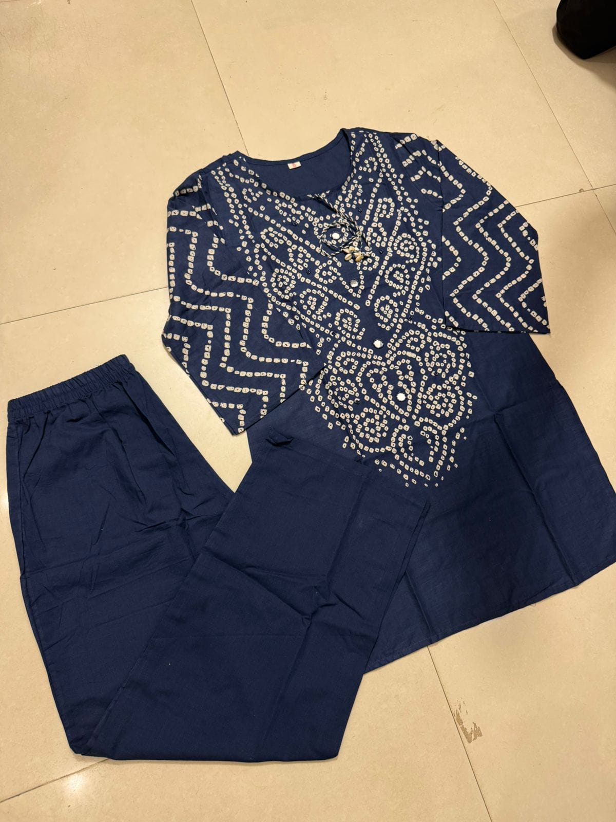 Bandhani Co-ord