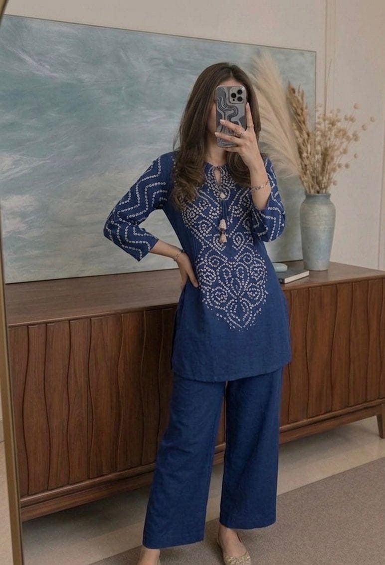 Bandhani Co-ord