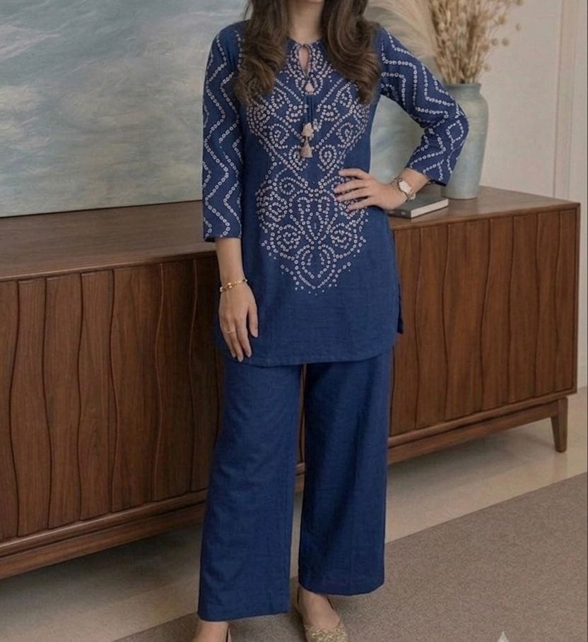 Bandhani Co-ord