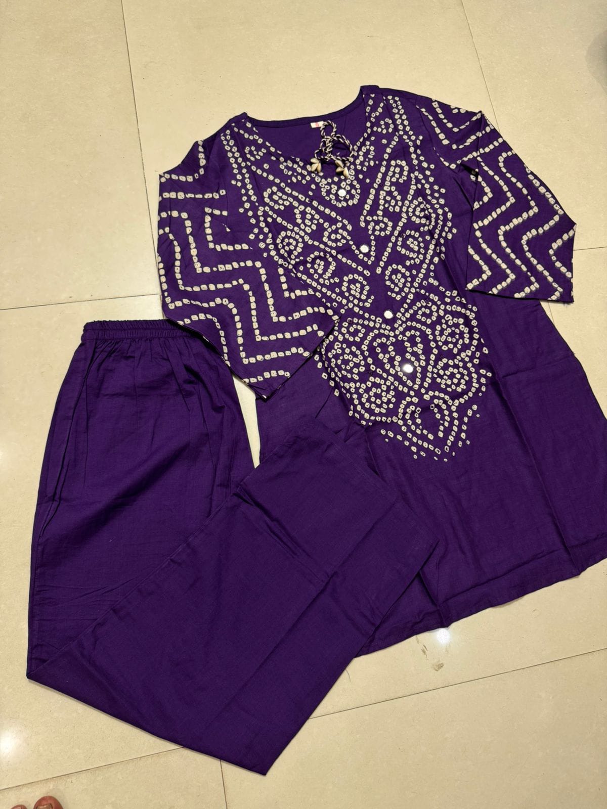Bandhani Co-ord Set