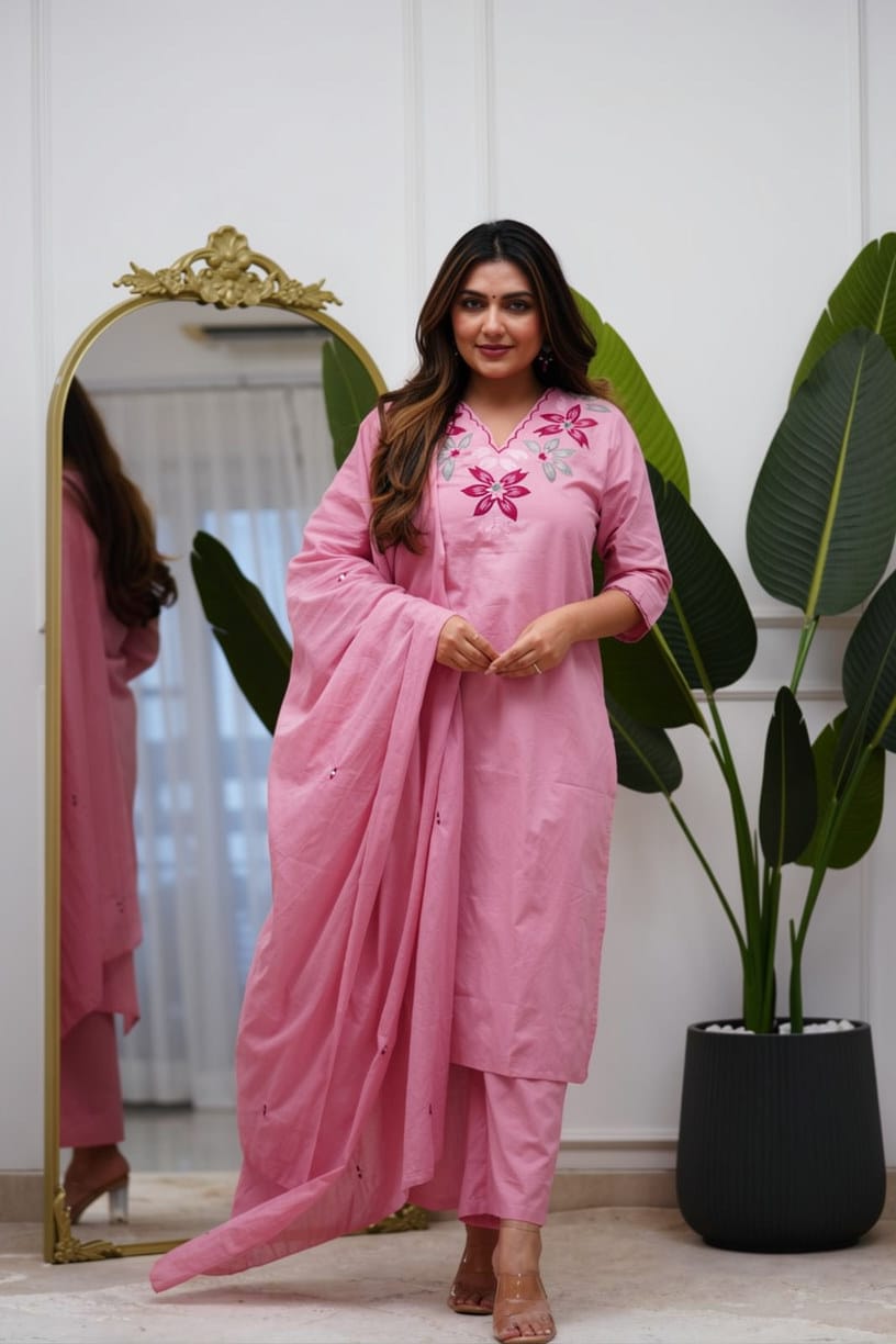 Cotton 3-Piece Set